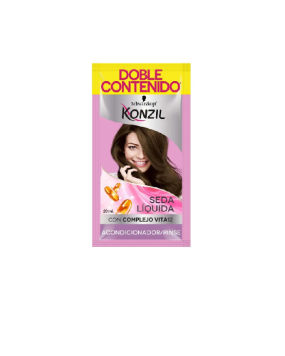 KONZIL ACONDICIONADOR ROSADO SACHET X18