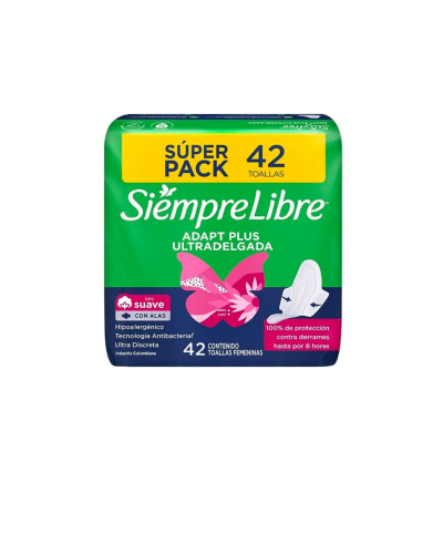 STAYFREE ULTRADELGADA JUMBO PACK X42