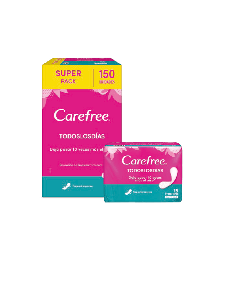 CAREFREE SIN PERFUME X150+1 CAREFREE X15